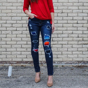 L&B  Patchwork Jeans